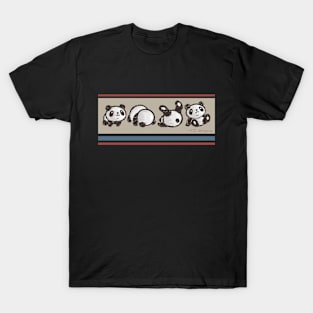 Panda rolling forward T-Shirt